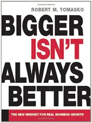 cover image of Bigger Isn't Always Better
